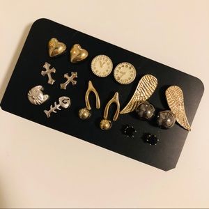 Earrings - 9 Pairs